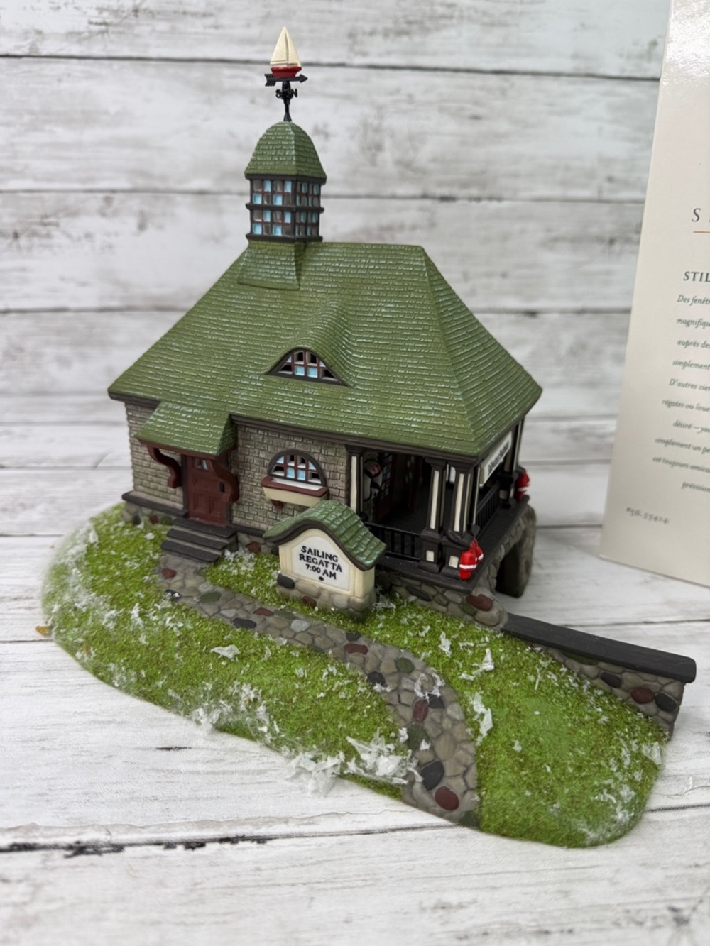 Department 56 Seasons Bay – Stillwaters Boat House - #56-53414 - 1999 village